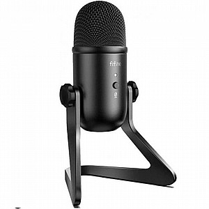 מיקרופון מקצועי למחשב מדגם K668 מבית FIFINE מיקרופון מקצועי למחשב מדגם K668 מבית FIFINE